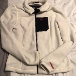 Abercrombie and fitch fleece jacket size small mens
